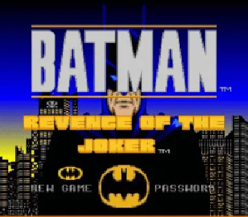 Batman - Revenge of the Joker (USA) (Proto) screen shot title